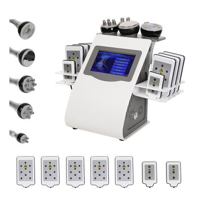 China Fast Cellulite Reduction Equipment Cavitation Body Fat Reduction RF Vacuum Slimming Cavitation Machine For Beauty Salon for sale