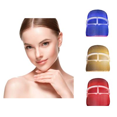 China Skin Tightening 3 Colors Led Therapy Light Facial Masks Professional Beauty Equipment Supplies Skin Device Whiten Skin Oil Control Rejuvenate for sale