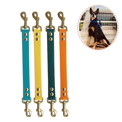 China Personalized Safty Loop Double Two Swivel Hook For Collection OEM Safty Eco-Friendly Eco-Friendly Silicone PVC Dog Waterproof Matching Leash for sale