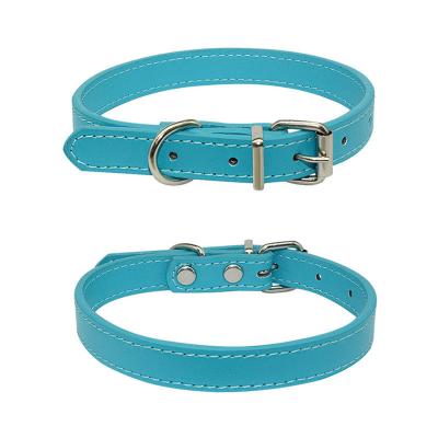 China Wholesale Luxury Waterproof Vegan Water Proof Genuine Leather Dog Collar And Leash Customized for sale