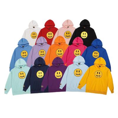 China Drew House COTTON Justin Bieber Smile Face New Arrivals 100% QUICK DRY fashion men DREW Hoodies unisex for sale