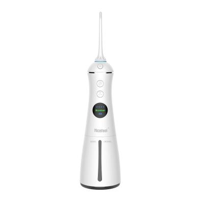 China 2021 New Nicefeel FC1596 Portable Oral Irrigator Water Flosser Outdoor Model Dental Flosser for sale