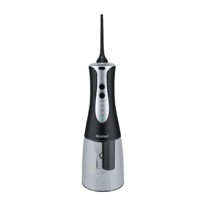 China 300ml Rechargeable Standard Electric Water Tank Irrigator Oral Cordless Water Flosser for sale