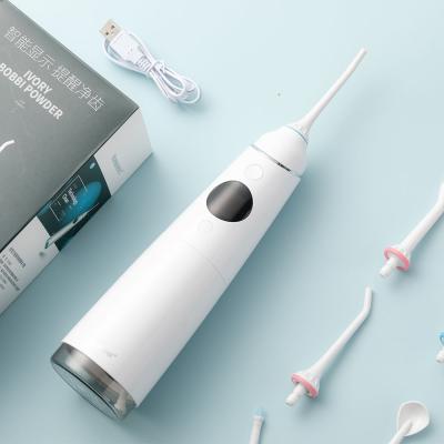 China Watergrade Display IPX7 Nicefeel OLED Portable Wireless Dental Oral Irrigator for Electric Care Oral Water Flosser for sale