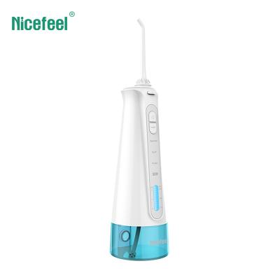 China Outdoor Wireless Oral Portable Rechargeable Electric Irrigator Flosser Teeth Cleaner Water for sale