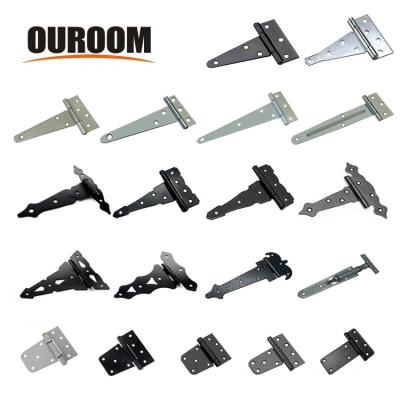 China Modern Rusproof Iron Hinges Fence Gae Hardware Heavy Hinge Duy Heavy Fence Gae Hinge for sale