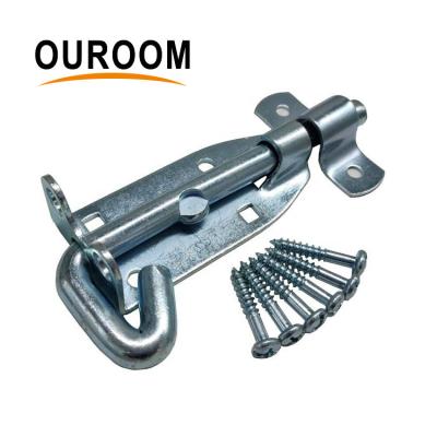 China Easy Installation 150mm Heavy Duty Padlock Door Turn Slide Bolt Lock Turn Bolt for sale