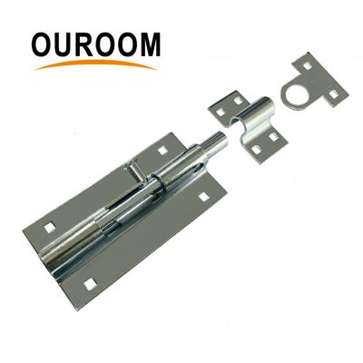 China Easy Installation 150mm Heavy Duty Steel Barrel Turn Bolt Sloding Door Lock for sale