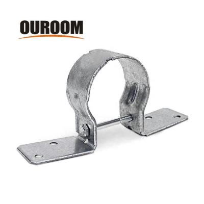 China Modern Steel Barrier Hinge Joint Fencing Barrier Brace Pipe Grip Link Pipe Rail Link Barrier for sale