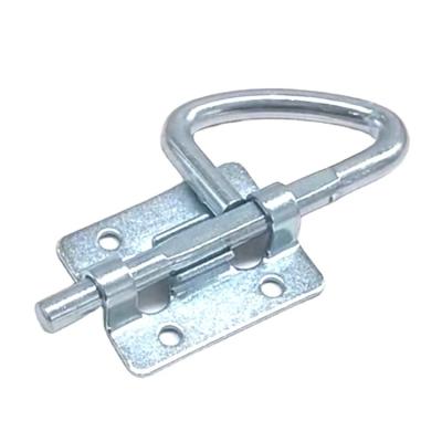 China Easy Installation Barrel Bolt Buckle Style Hangar Spring Heavy Duty Spring Pulled Bolt for sale