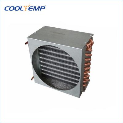 China Refrigeration Parts Mini Air Cooled Condenser For Showcase And Small Condensing Unit for sale