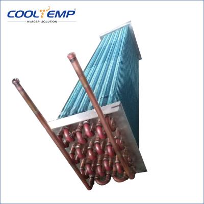 China Refrigeration parts copper tube and fin parts and hardware application evaporator of copper for sale