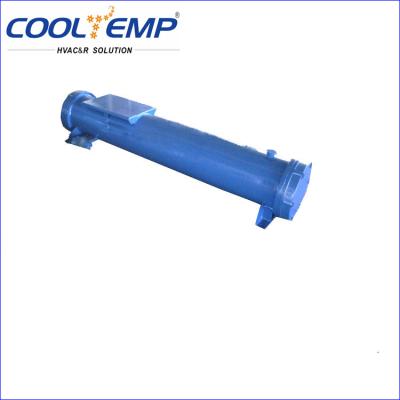 China Refrigeration Shell Parts And Water Cooled Tube Condenser For Cold Room for sale