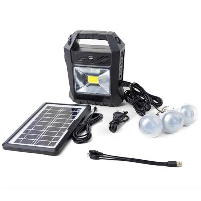 China Zhejiang Holsten Bossen FM Portable Solar Lighting System Home Energy Storage System Kit Manufacturers For Home Indoor Outdoor for sale