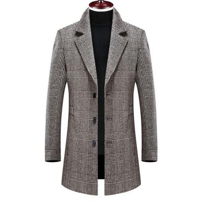 China 2022 Men's Gap Gentlemen's Slim Fit Winter Coat QUICK DRY Long Print Mens Coats And Jackets for sale