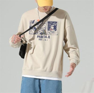 China Anti-Wrinkle Fashion Warm V-Neck With Oversized Crewneck Unisex Pullover Custom Lgo Sweatshirts Set China Manufacturer Sweatshirt 100% Cotton for sale