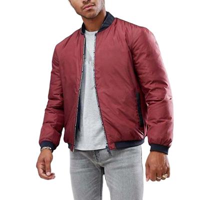 China China Manufacturer Fashion Mens Letterman QUICK DRY Flight Printing Quilted Bomber Jacket for sale