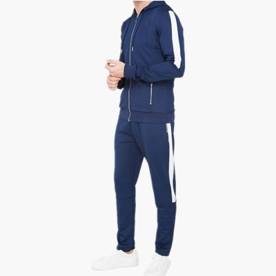 China Hot Selling French Terry Colorblock Pieces Two Pieces Fabric Men's Unisex Two Piece Sweatsuits for sale