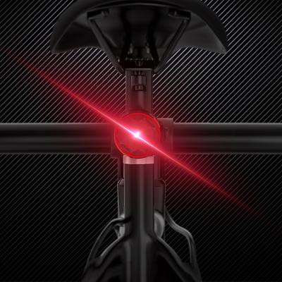 China ABS+PC+Silicone UMIONE USB Rechargeable Waterproof Red Bike Rear Light LED Bicycle Tail Light Strobe Light For Bike for sale