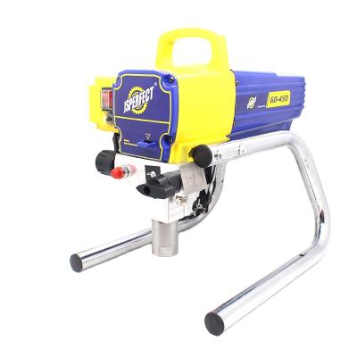 China PERFECT Heavy Duty Paint Spray Gun Putty GD450 Airless Sprayer Paint Machine for sale