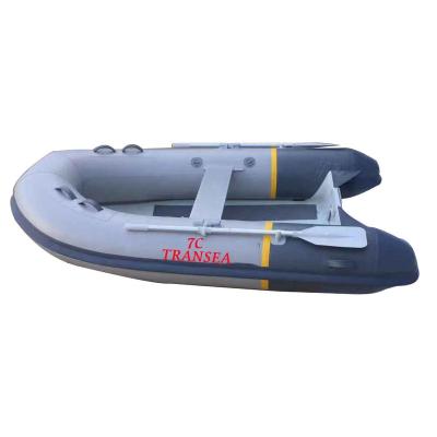 China Special design available on your request 2.5m Deep PVC Aluminum Inflatable Mini V RHIB Rib 250 / Hypalon Boat for sale