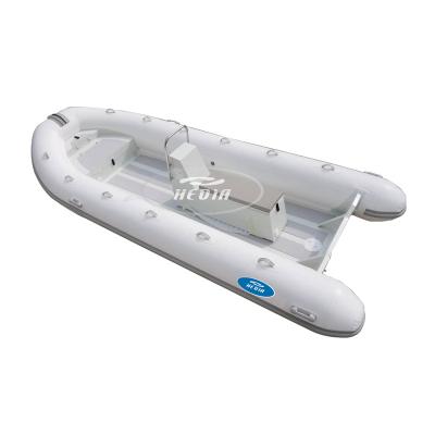 China Special design available on your request Aluminum Rigid Inflatable Boats 16ft Aluminum Hull Ocean Barco 5m for sale