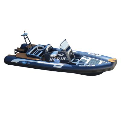 China Special design available on your request rib boat hypalon fiberglass 21 feet 650 rib boat boot groes schlauchboot for sale