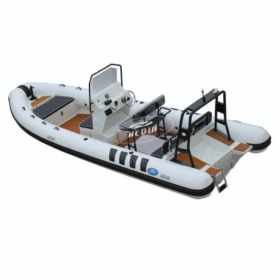 China water sports & Hedia 6m Entertainment Neoprene Hypalon Boat Aluminum Rib Boat 6m Inflatable Boats For Sale Europe for sale