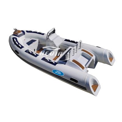 China Special design available on your request 12ft sea rib 390 v boat center console deep flat bottom inflatable hard bottom boat for sale