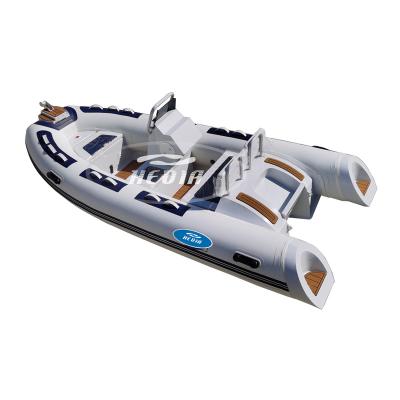 China water sports & Orca RIB Inflatable Boats For Family Aluminum Hedia Rowing Dinghy 13ft RHIB 390 Entertainment Hypalon for sale