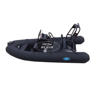 China water sports & Entertainment Hedia 3.9m Rib Boat PVC Hypalon Aluminum Rigid Orca Rib 390 Inflatable Boat for sale