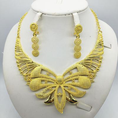 China Hot Selling Hyperbola JM 2022 New Arrive Artificial Jewelry Dubai Jewelry Set for sale