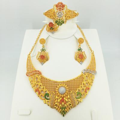 China Hot Selling Hyperbole JM 2022 New Arrive Artificial Jewelry Jewelry Set for sale