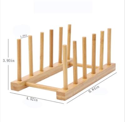 China Sustainable Multi-Function Bamboo Wooden Dish Rack Drain/Dry Rack-Standing Organizers/Dish Cabinet Rack Kitchen Storage for sale