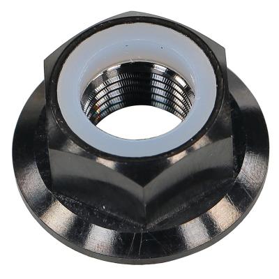 China Electric Scooters High End Titanium Alloy M14 Flange Nut For 10X ZERO 11X VSETT 10+ 11+ Kaabo Wolf Warrior King Electric Scooter To Fix Motor Shaft for sale