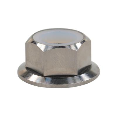 China Electric Scooters High End Titanium Alloy M12 Flange Nut For ZERO 8 9 Mantes Electric Scooters 8X VSETT 8+ 9+ VDM Dualtron Kaabo Fix Motor Shaft for sale