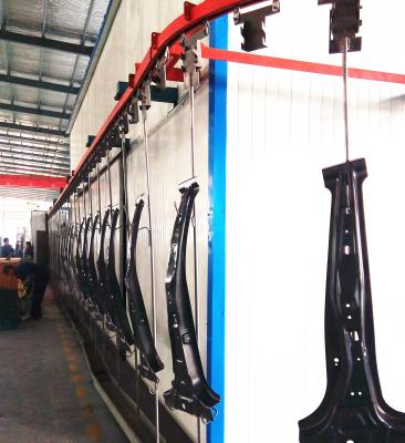 China Factory Shot Blast Machine /suspending Chain Shot Blasting Hanging Chain Machine for sale