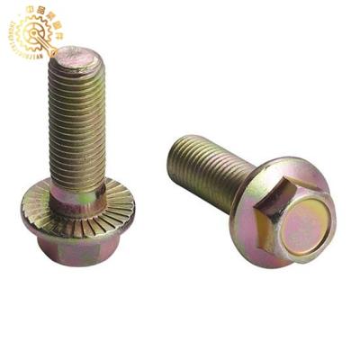 China Steel Grade 8.8 DIN6921 Hex Flange Bolt for sale