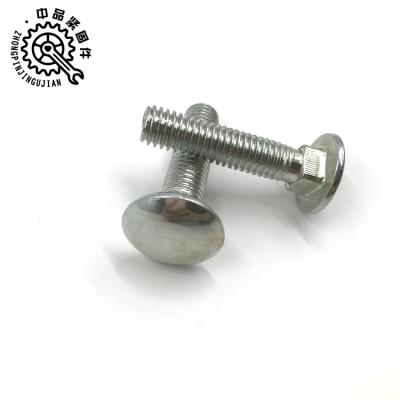 China steel din603 head square mushroom neck bolt carriage bolt for sale