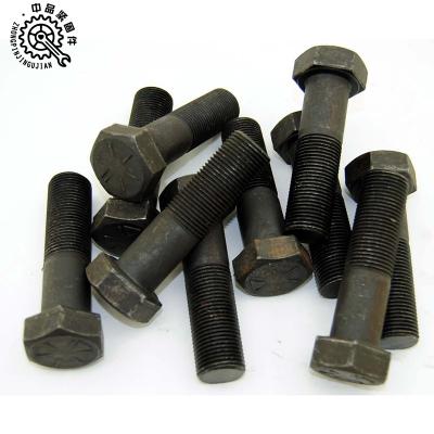 China Black Half Thread DIN931 Steel Grade 8 Hex Bolt for sale