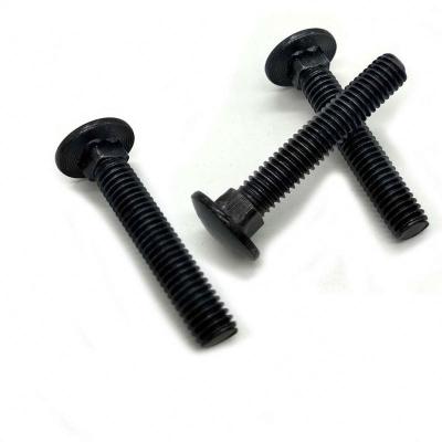 China Hardened Steel Carriage Bolt Grade 10.9 Construction 603 607 605 ASME Carriage Bolt Din And Nut Square Mushroom for sale