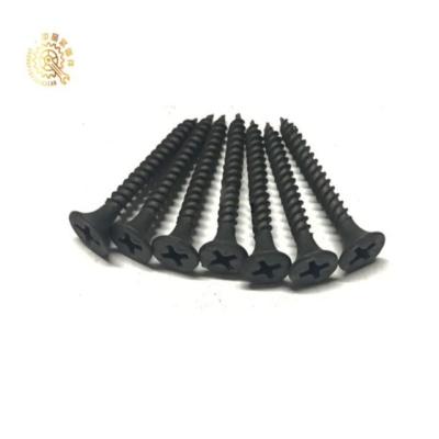 China C1022 Flat Fine Thread Black Phosphated Drywall Screw for sale