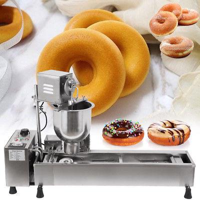 China Free Shipping Bakery Out Door CE Mini Desktop Wide Oil Tank Donut Machine/Dough Making Machine/Electric Donut Maker for sale