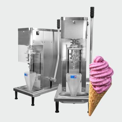 China Snack Factory Free Shipping to Venezuela Tax Included by Sea Swirl/Swirl Gelato Frozen Yogurt Fruit Ice Cream Blender Ice Cream Machine for sale