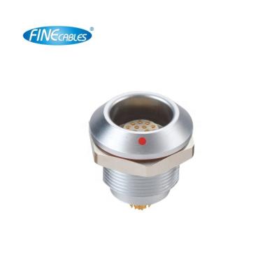 China Automotive / Industrial Automation Industrial Finecables IP68 Waterproof 3K Self 306/312/318/330 Push Pull Locking Plug Connector For Harsh Environment for sale