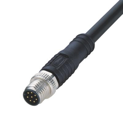 China /Machine Automation/Sensor Application UL Approved IP67 Male M8 3/5/6/8P Waterproof Cable Automotive Circular Connector for sale