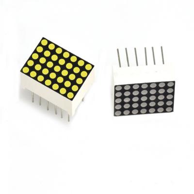 China Home Application Dot Matrix Led Display 5x7 Red Color Dot Matrix Display for sale