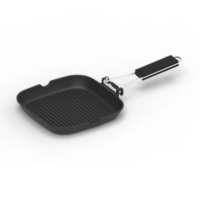 China General Use For Korean Square Grill Pan For Restaurant Home Kitchen Large Induction Wholesale Pre-Seasoned Gas And Induction Cooker for sale