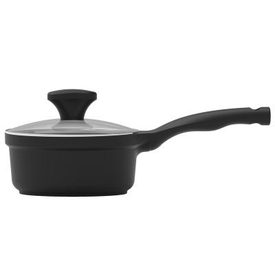 China CLASSIC Cookware Pan Soup Pot Sauce Pan Milk Sauce Pan 16cm Non-Stick Solid With Lid for sale