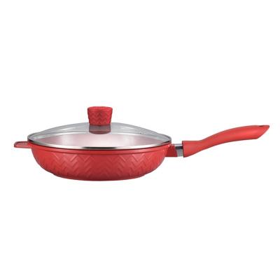 China CLASSIC Factory Price Forged Titanium Aluminum Non-Stick Pot And Pan Sets for sale